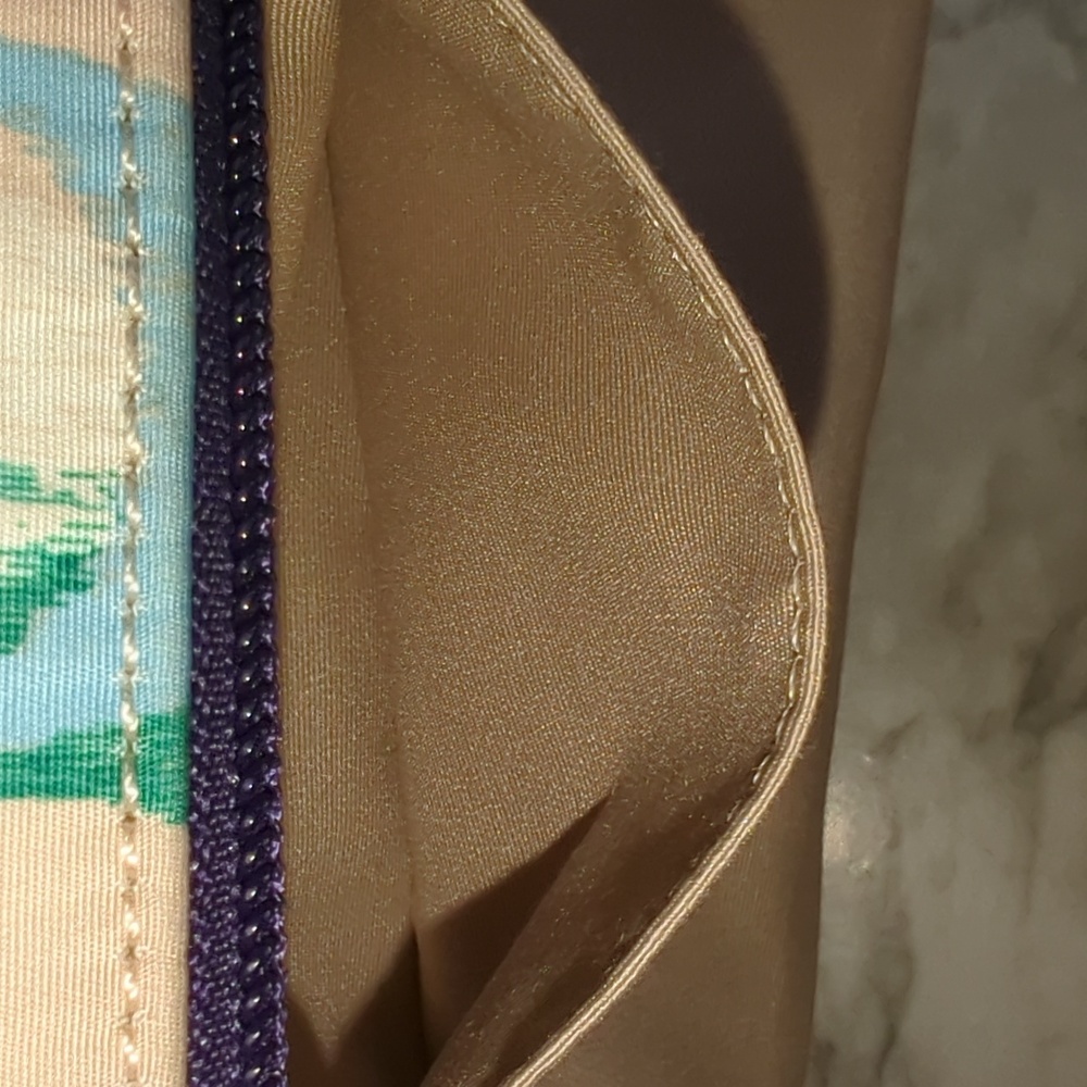 Coach SIS Ikat Swingpack Crossbody F49495 SV/Multi Color Pink Green Blue - Picture 5 of 7